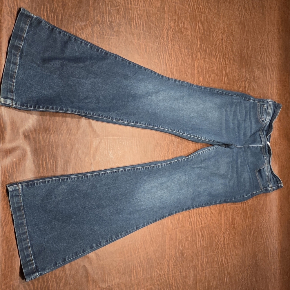 Sofia by Sofia Vergara Dark Blue Flare Jeans